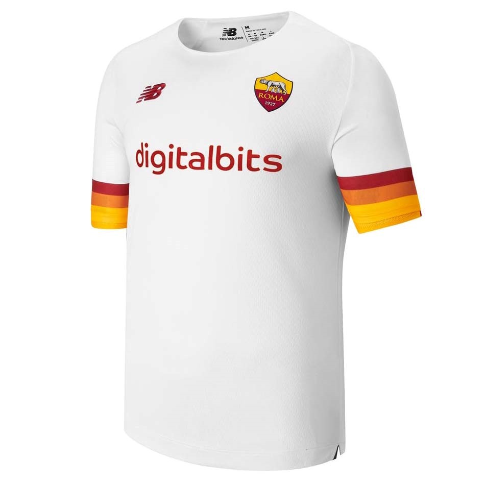 Auswärtstrikot AS Roma 2021-2022 Günstige Fußballtrikots